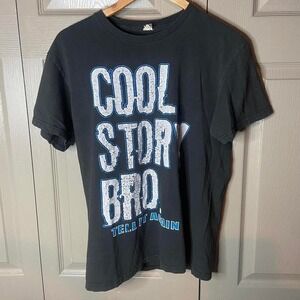 Y2K cool story bro shirt Size S grunge swag era mall skater